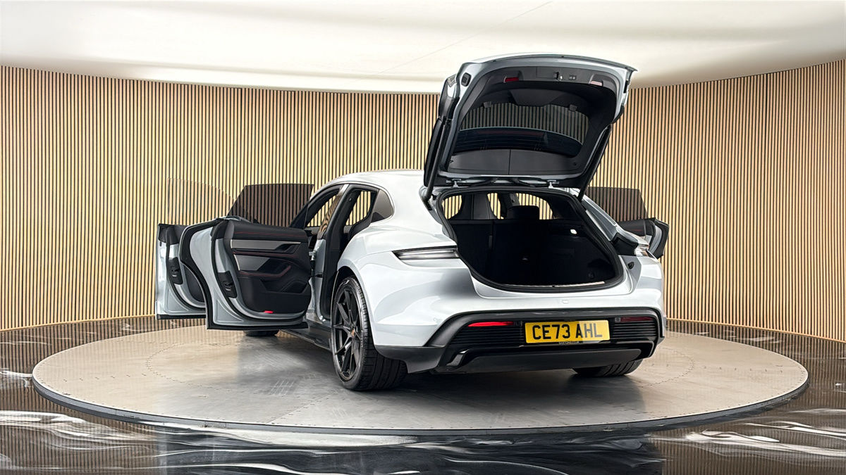 More views of Porsche Taycan