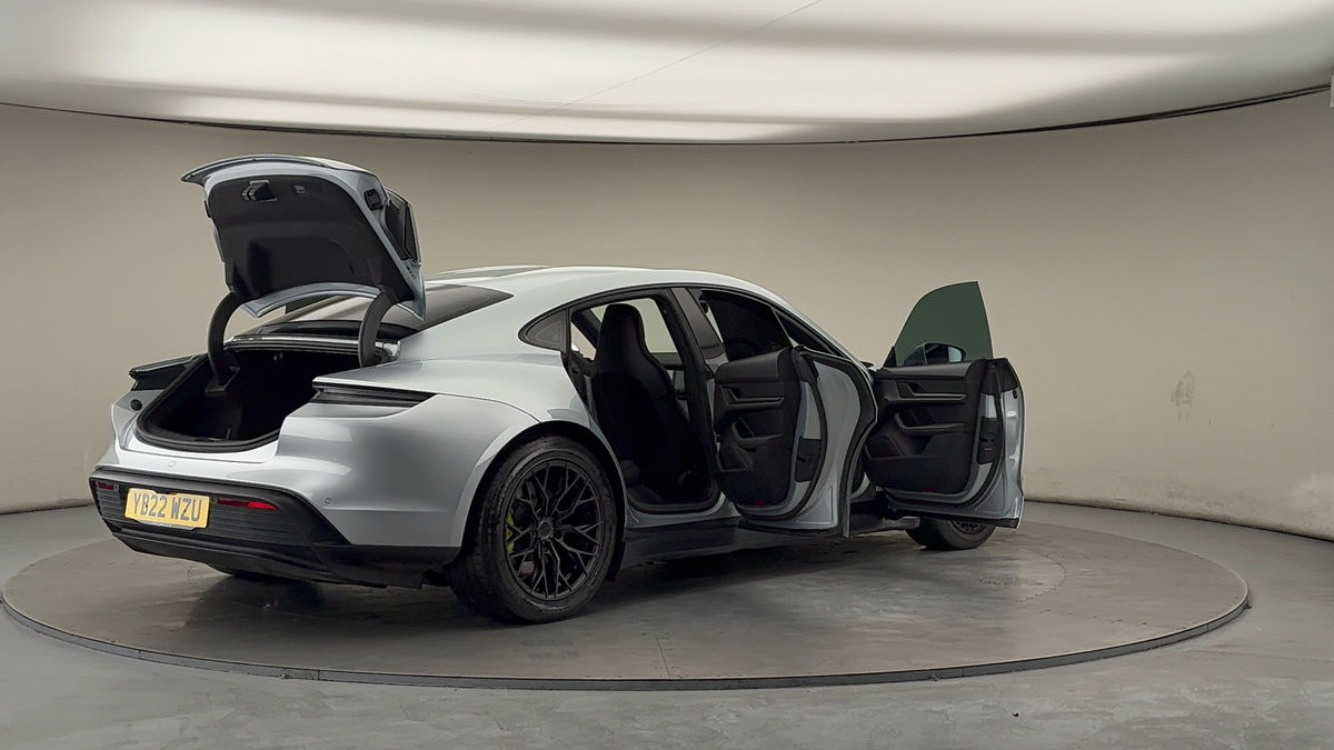 More views of Porsche Taycan