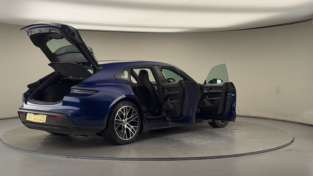 More views of Porsche Taycan