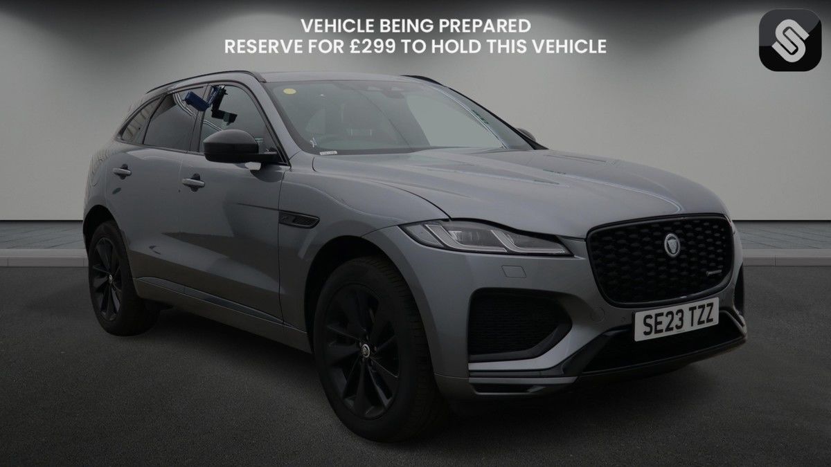 Jaguar F-PACE Sticky Header Image