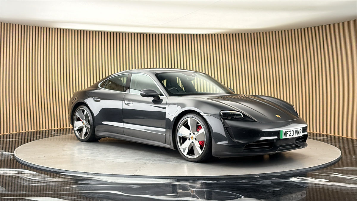 More views of Porsche Taycan