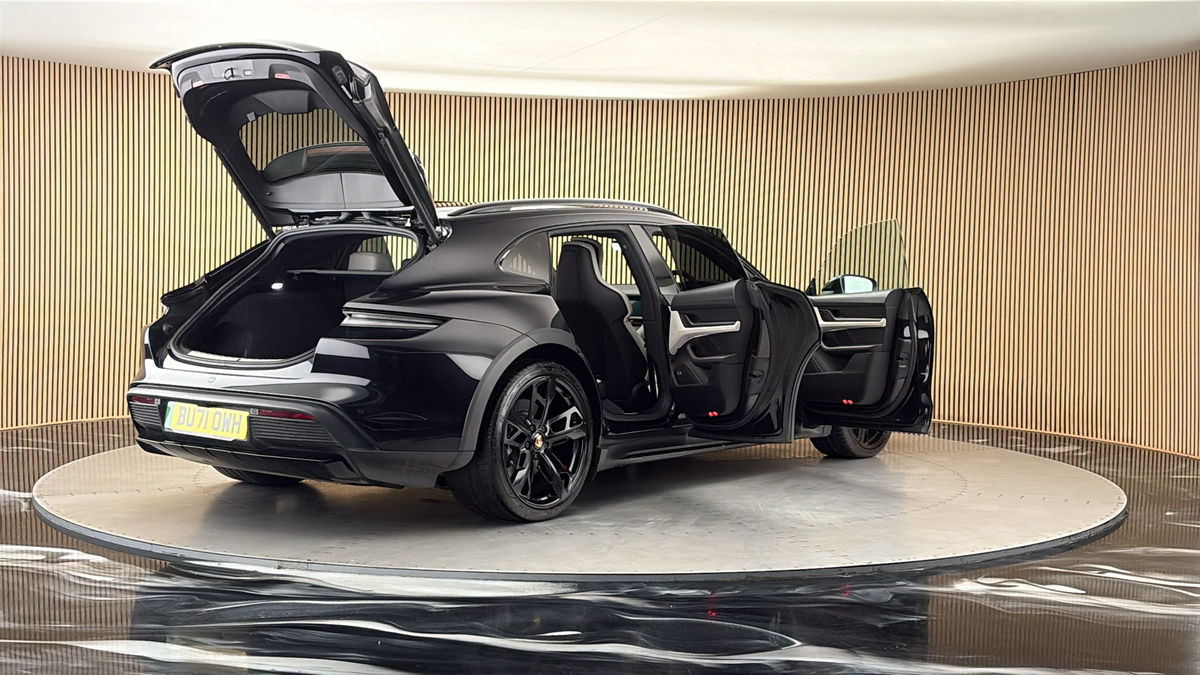 More views of Porsche Taycan