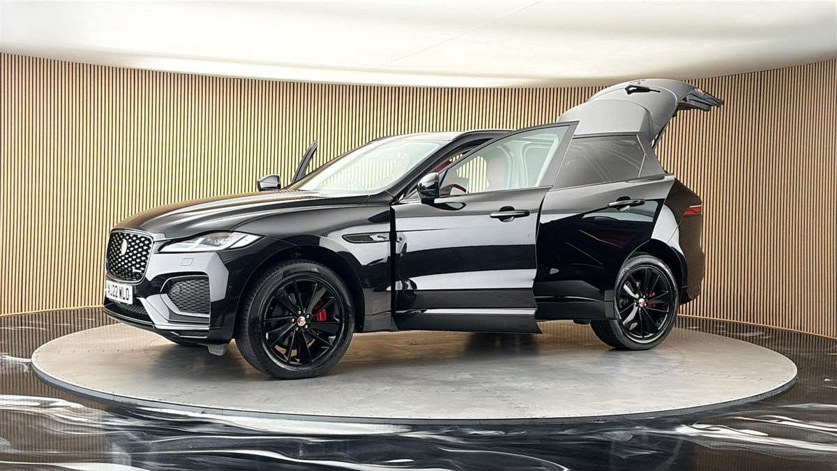 More views of Jaguar F-PACE