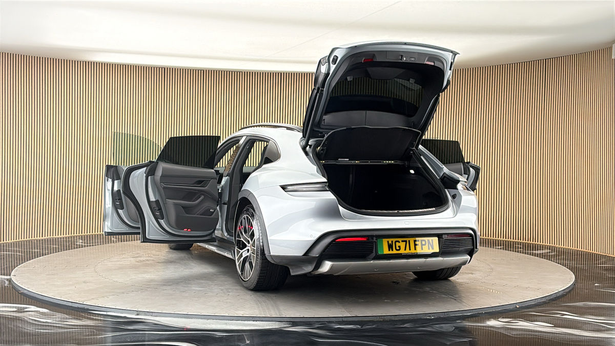 More views of Porsche Taycan