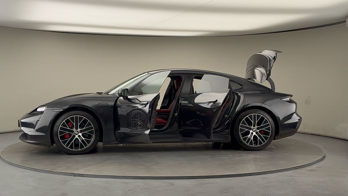 More views of Porsche Taycan