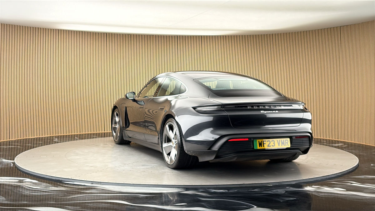 More views of Porsche Taycan