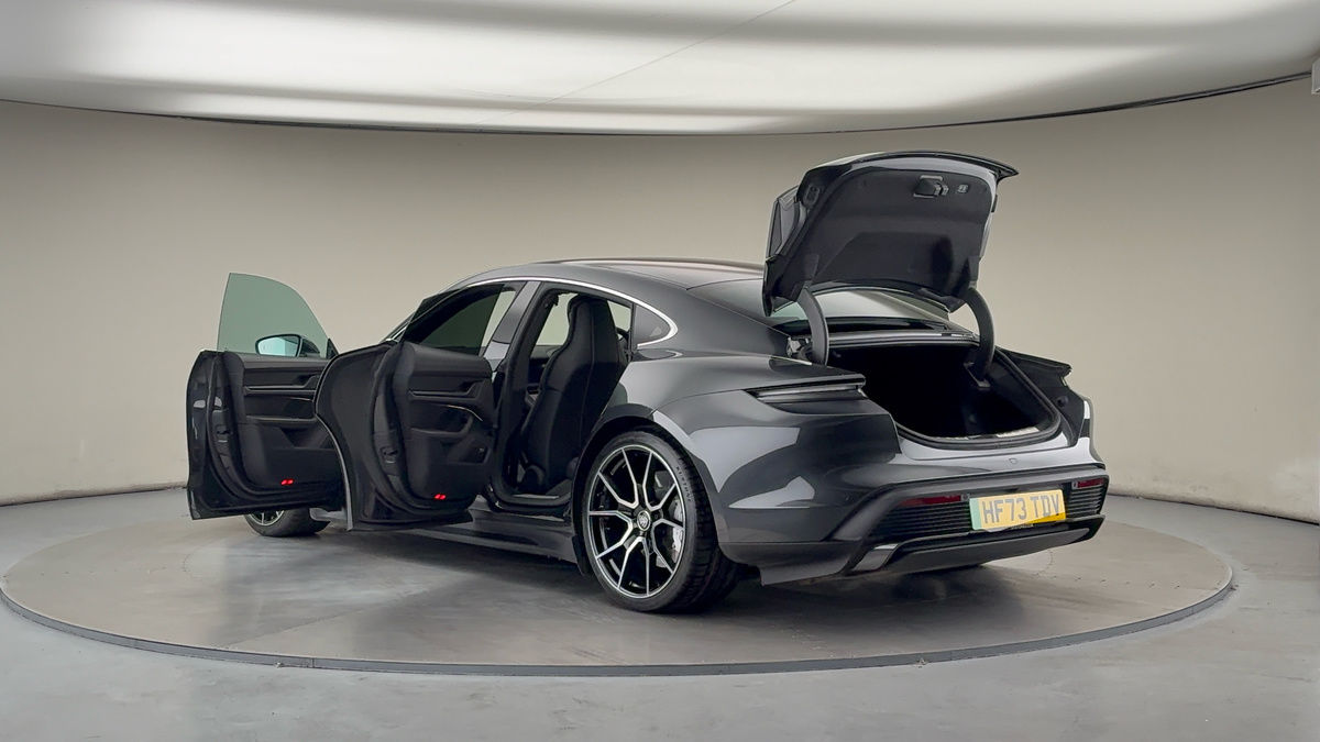 More views of Porsche Taycan