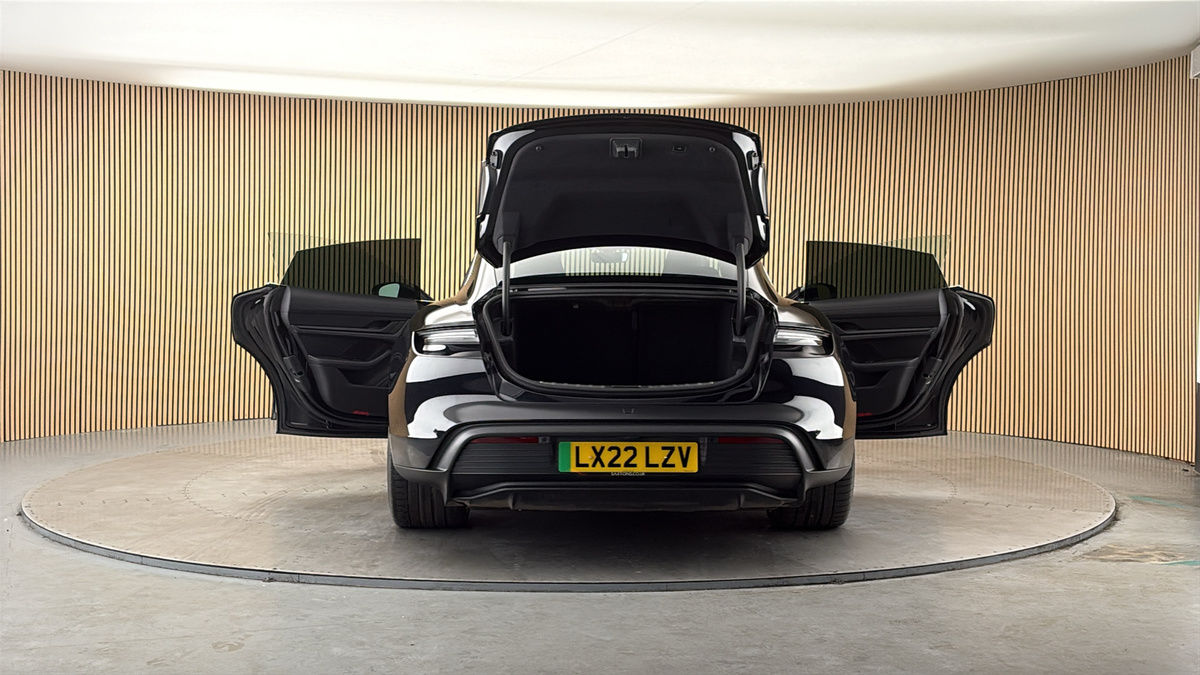 More views of Porsche Taycan
