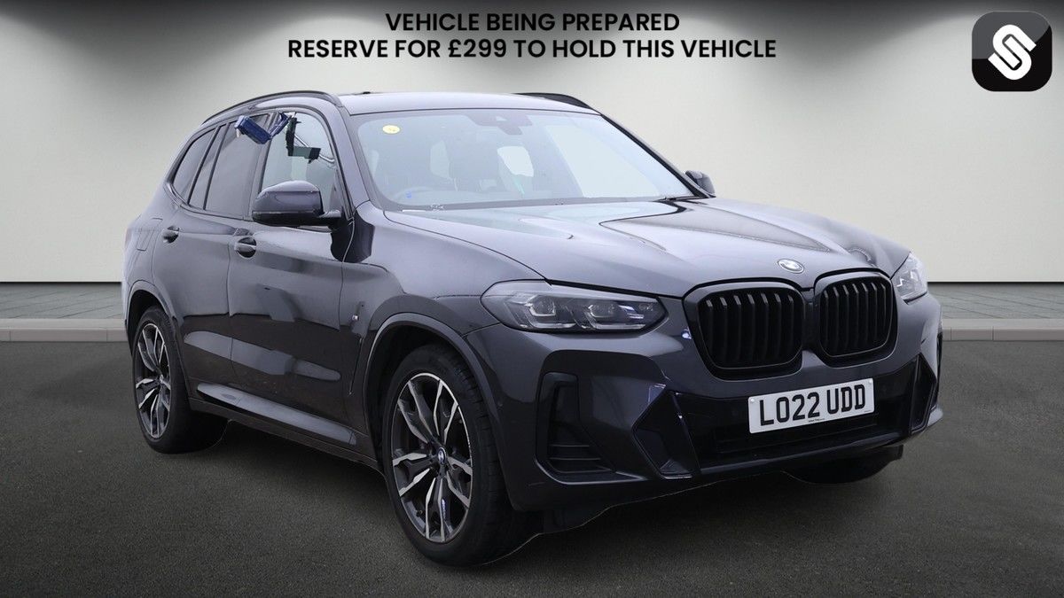 BMW X3 Sticky Header Image