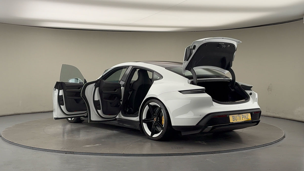 More views of Porsche Taycan