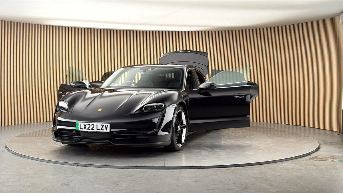 More views of Porsche Taycan