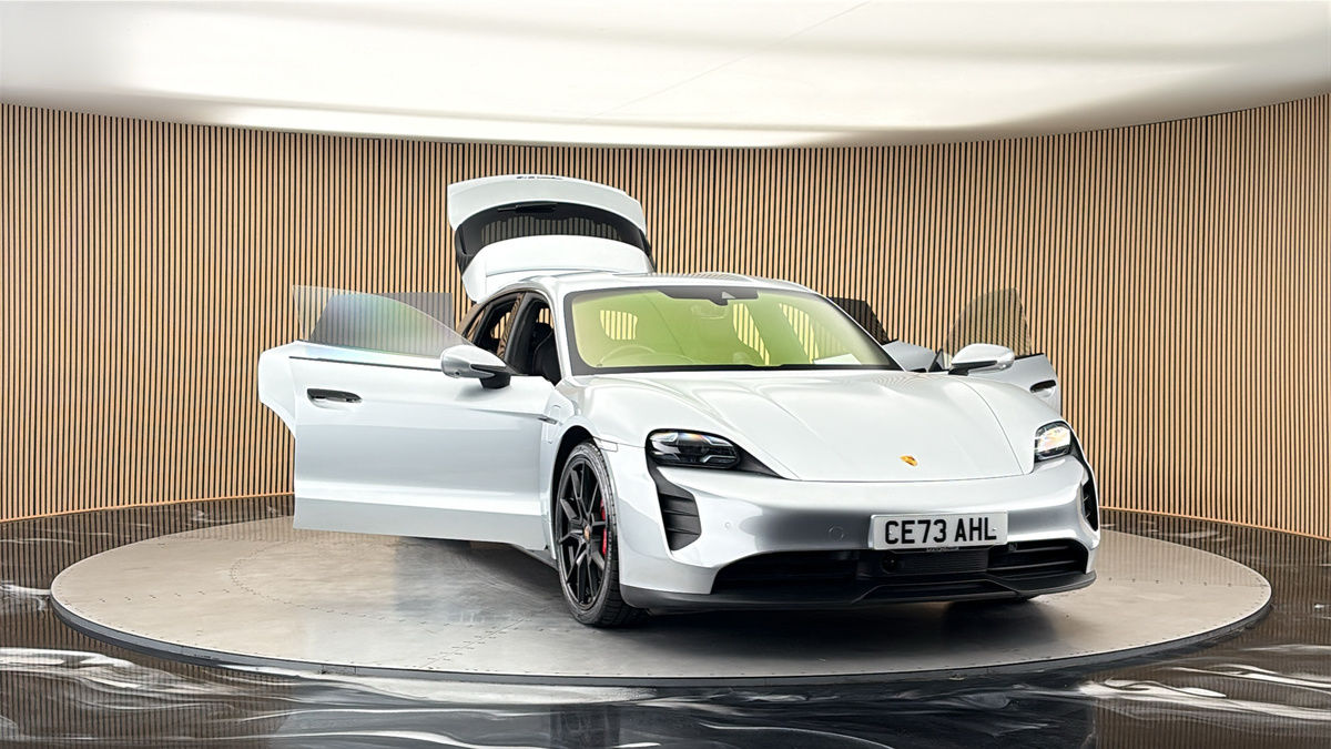 More views of Porsche Taycan