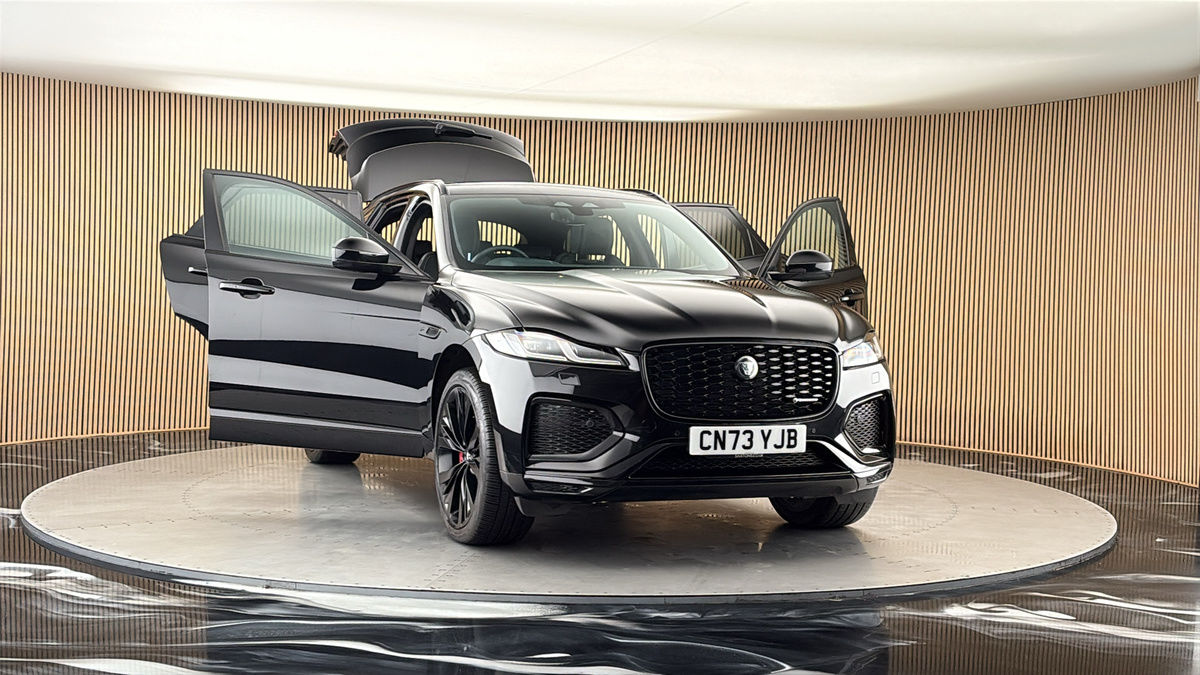 More views of Jaguar F-PACE