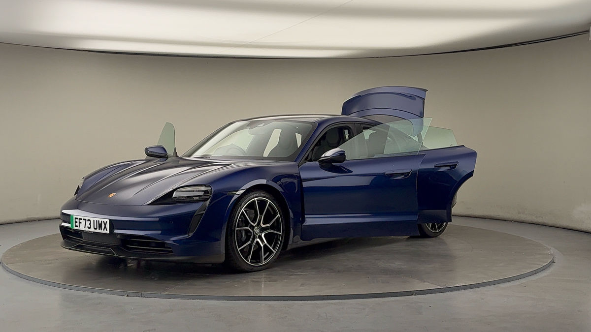 More views of Porsche Taycan