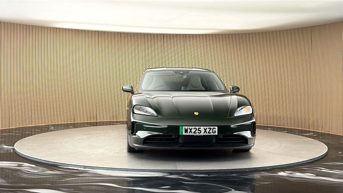 More views of Porsche Taycan