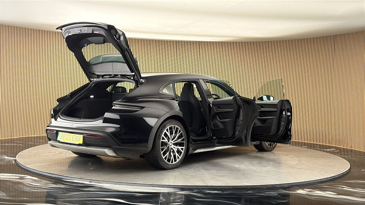 More views of Porsche Taycan