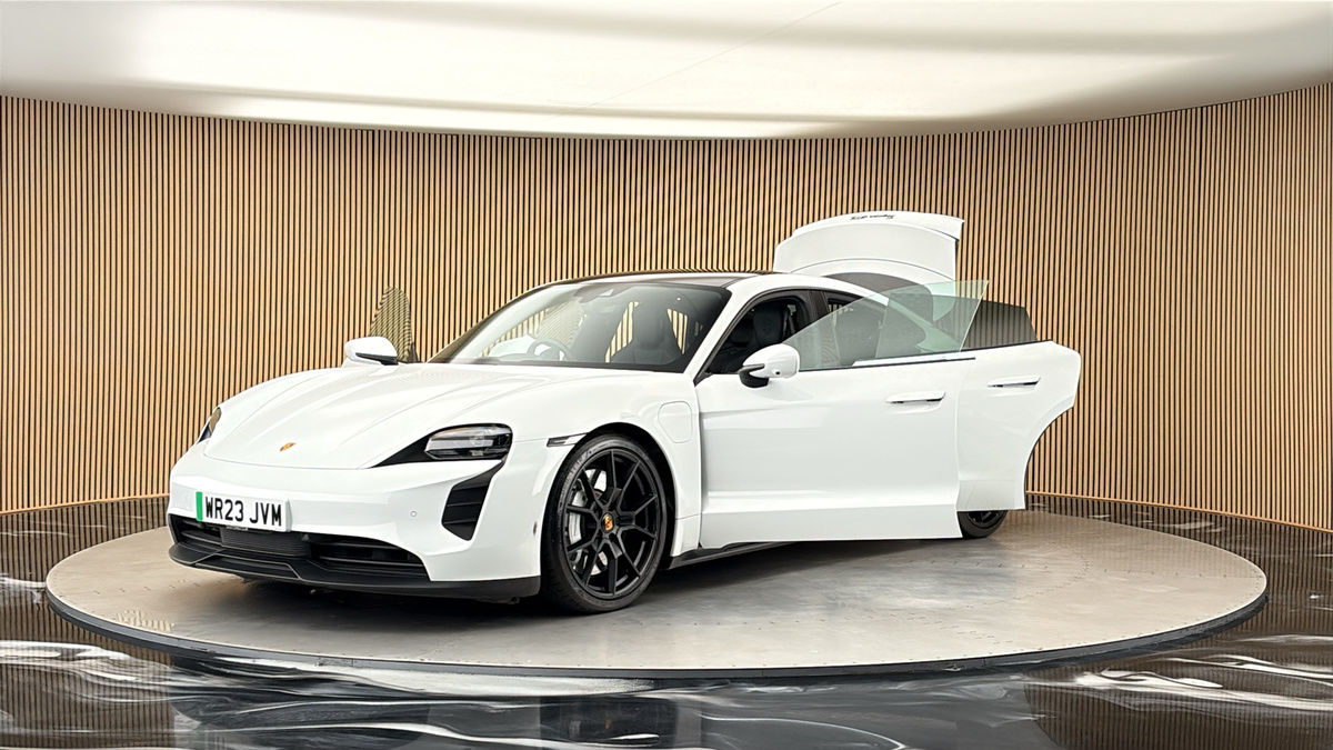More views of Porsche Taycan