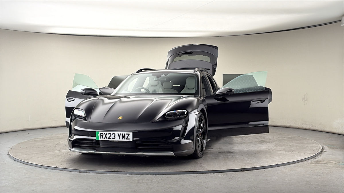 More views of Porsche Taycan