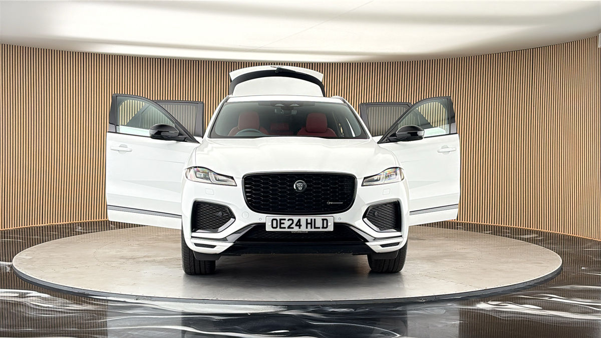 More views of Jaguar F-PACE