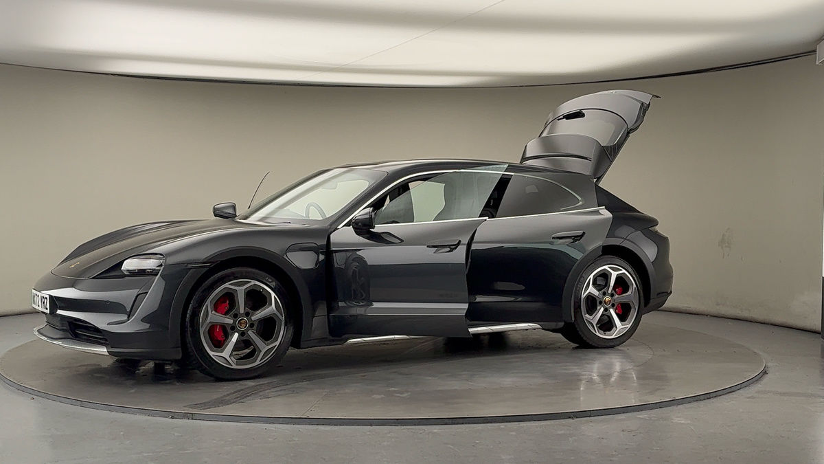 More views of Porsche Taycan