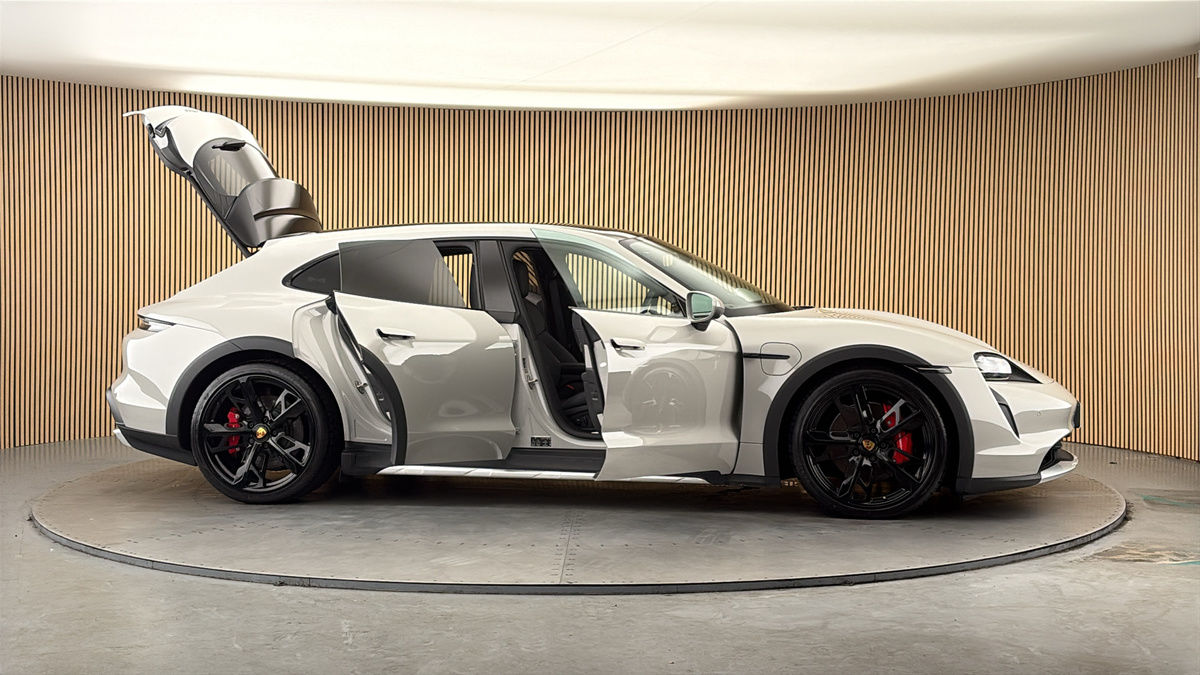 More views of Porsche Taycan