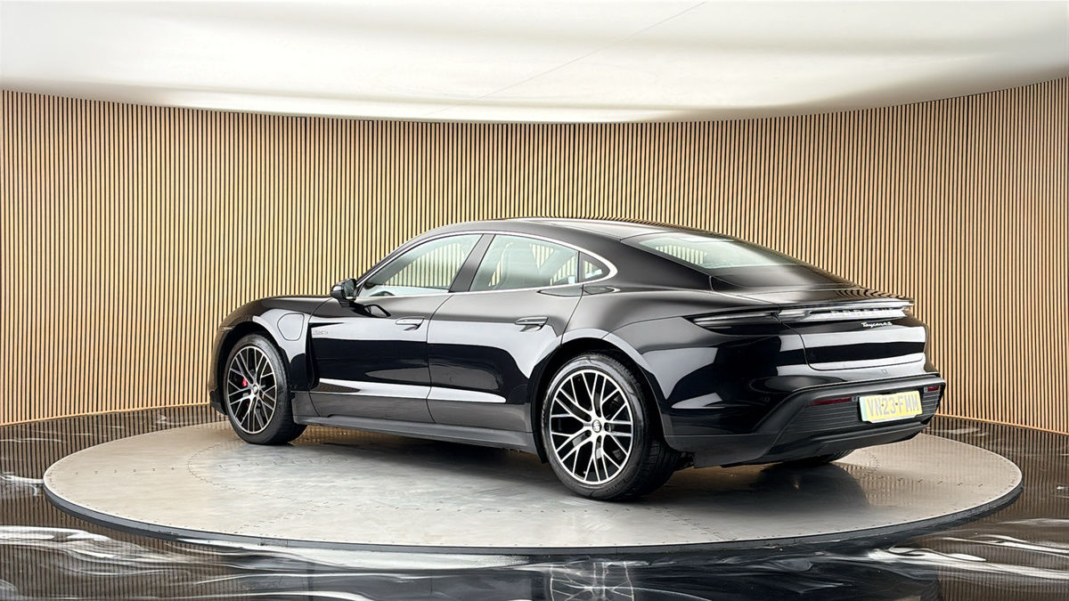 More views of Porsche Taycan