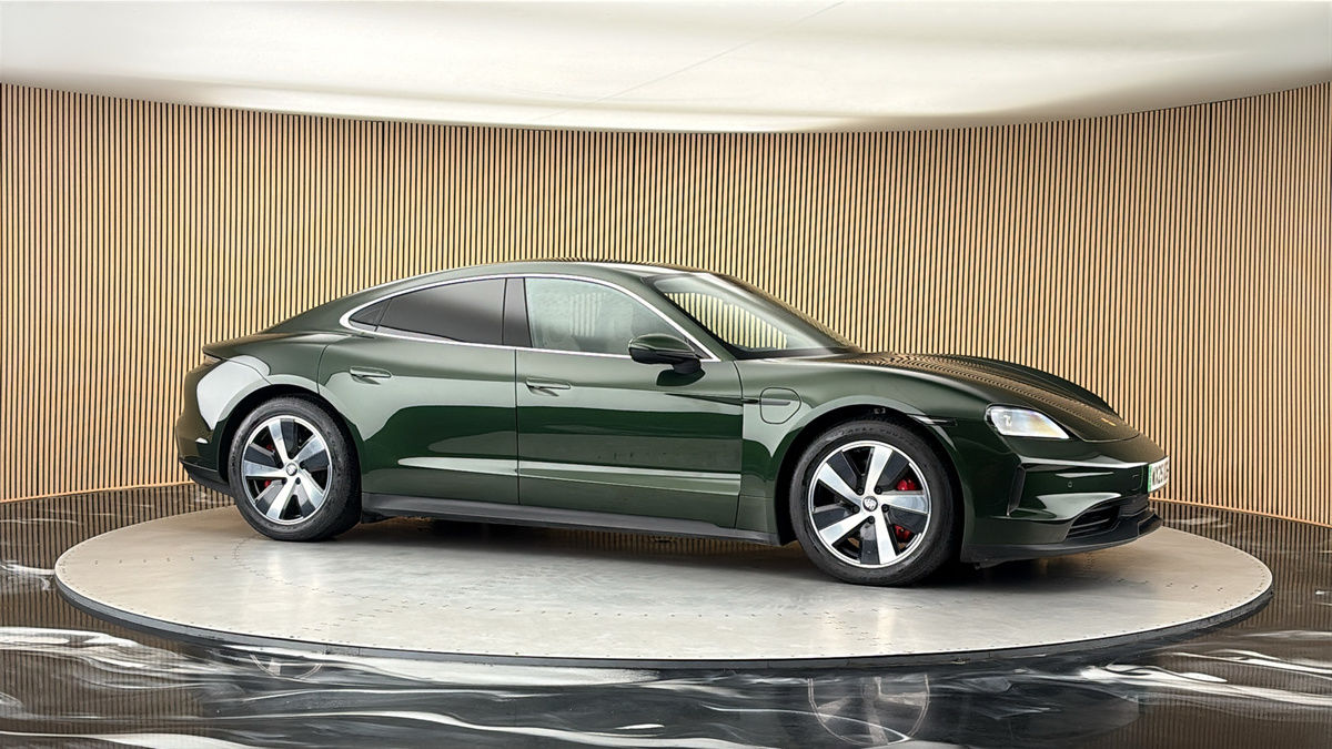 More views of Porsche Taycan