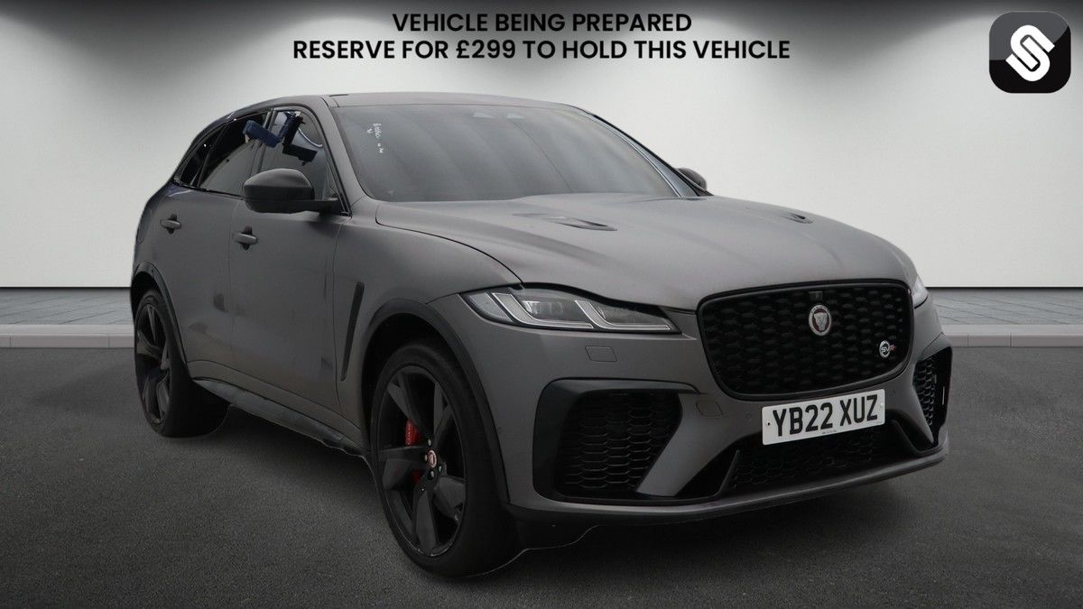 Jaguar F-PACE Sticky Header Image