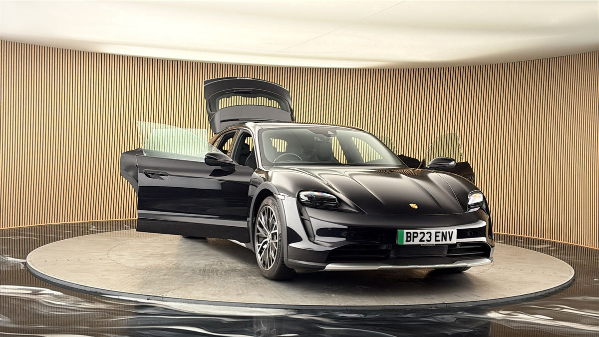 More views of Porsche Taycan