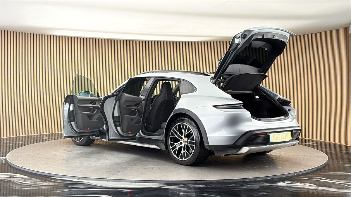 More views of Porsche Taycan