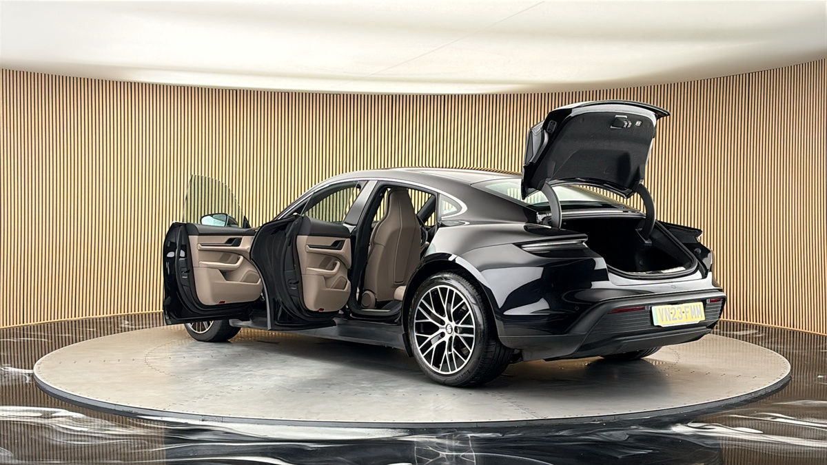 More views of Porsche Taycan