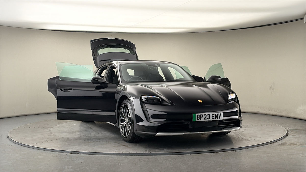 More views of Porsche Taycan