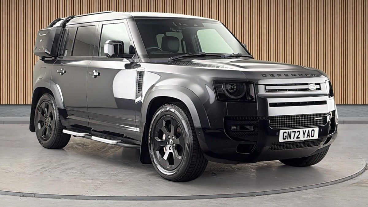 Land Rover Defender 110 Sticky Header Image