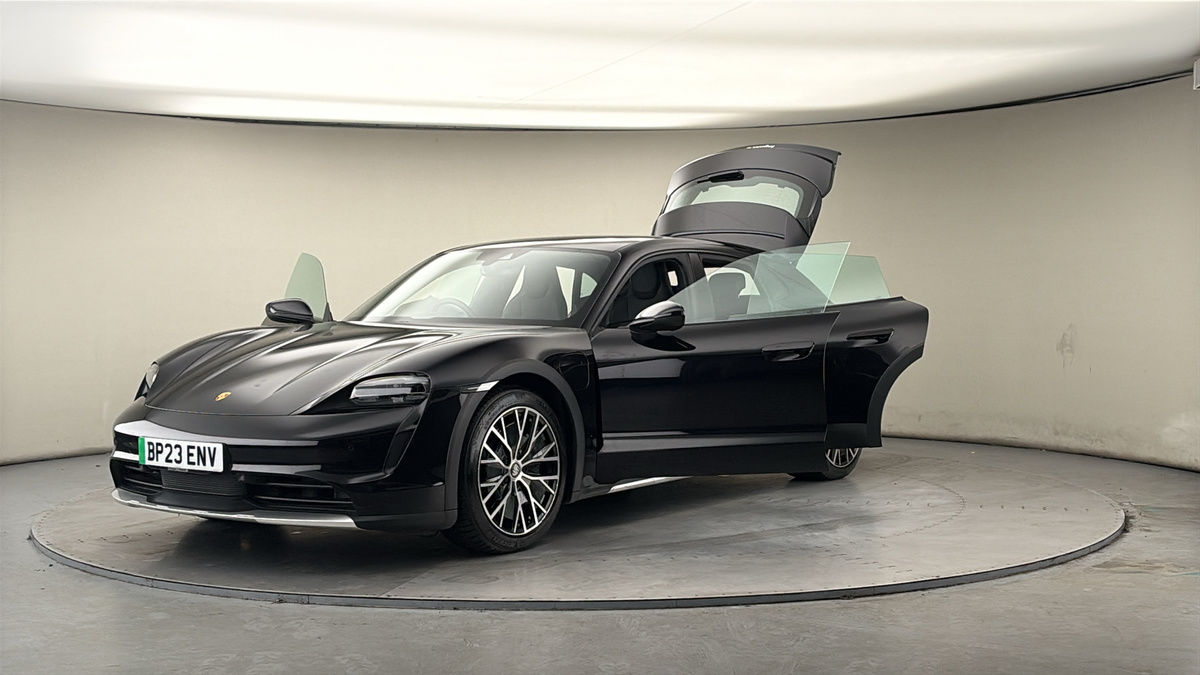 More views of Porsche Taycan