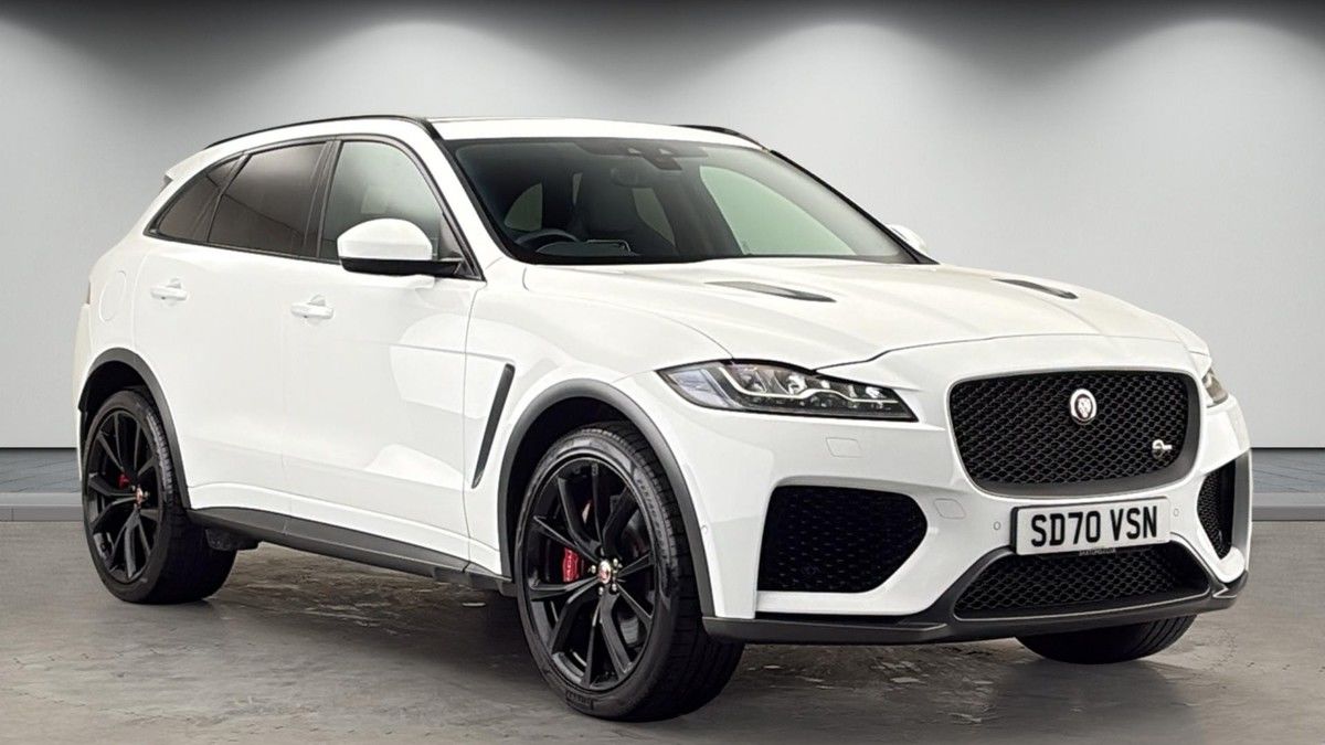 Jaguar F-PACE Sticky Header Image