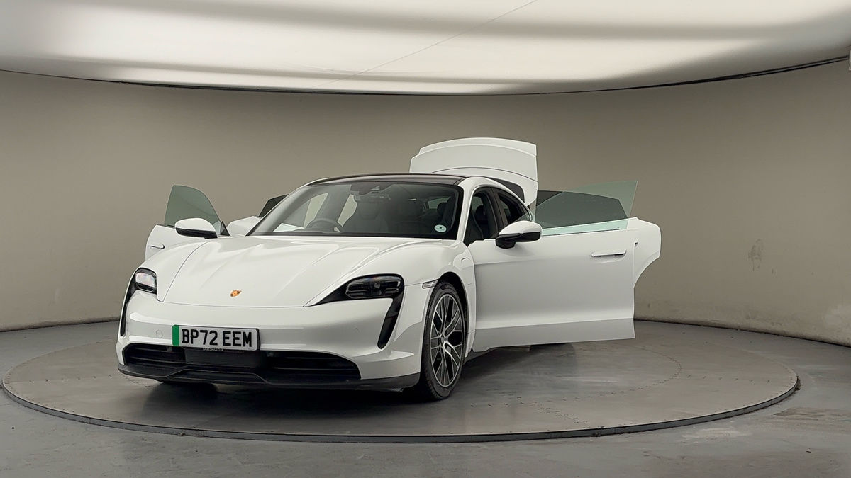 More views of Porsche Taycan