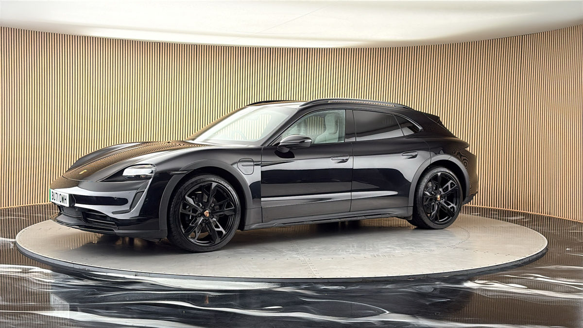 More views of Porsche Taycan