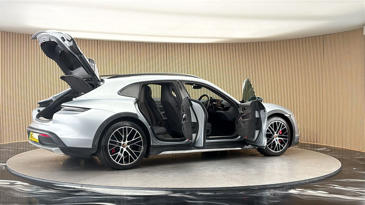 More views of Porsche Taycan