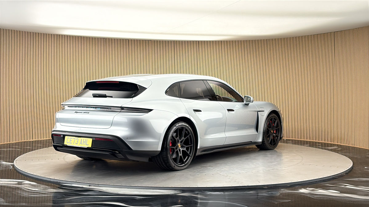 More views of Porsche Taycan