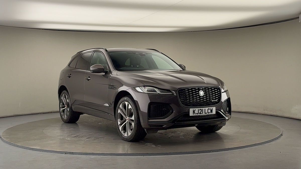 Jaguar F-PACE Sticky Header Image