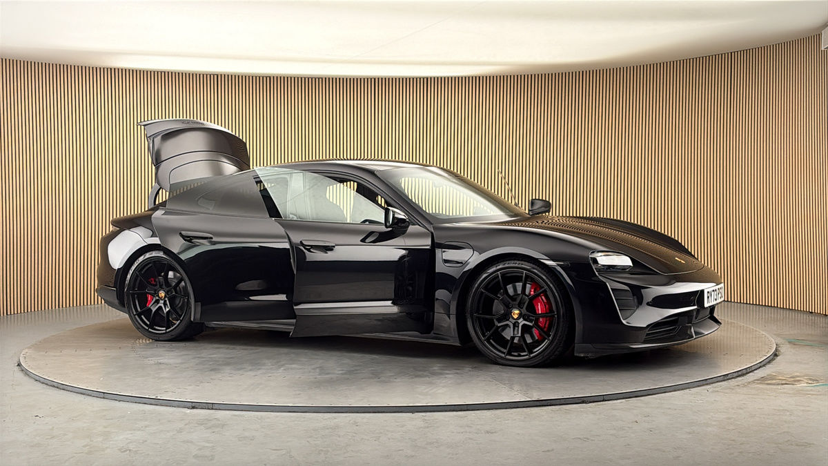 More views of Porsche Taycan