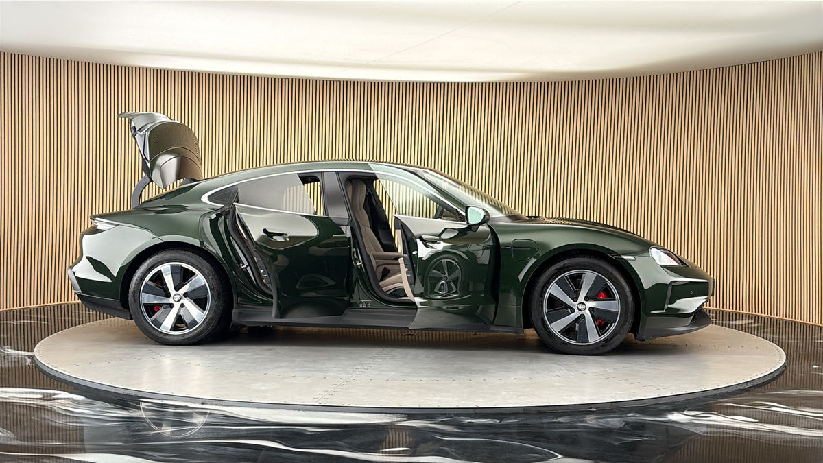 More views of Porsche Taycan