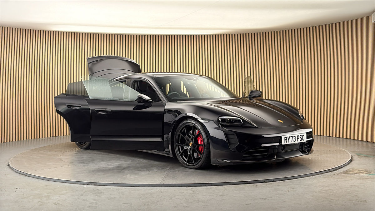 More views of Porsche Taycan