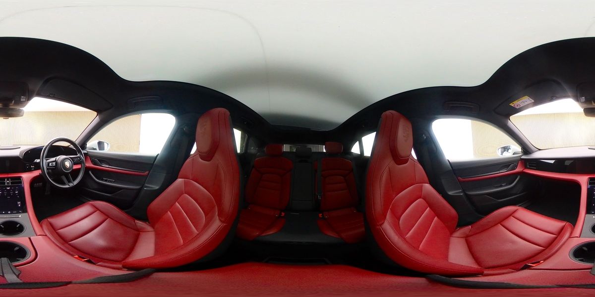 More views of Porsche Taycan