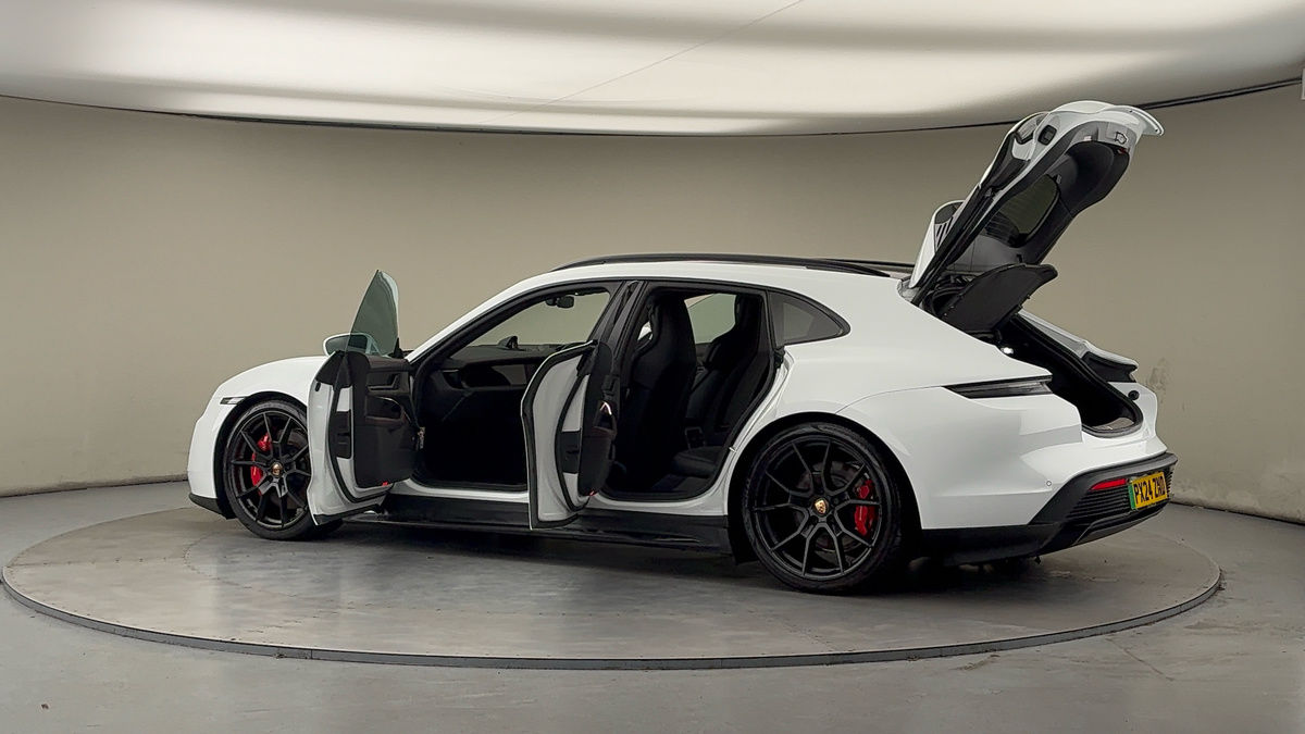 More views of Porsche Taycan