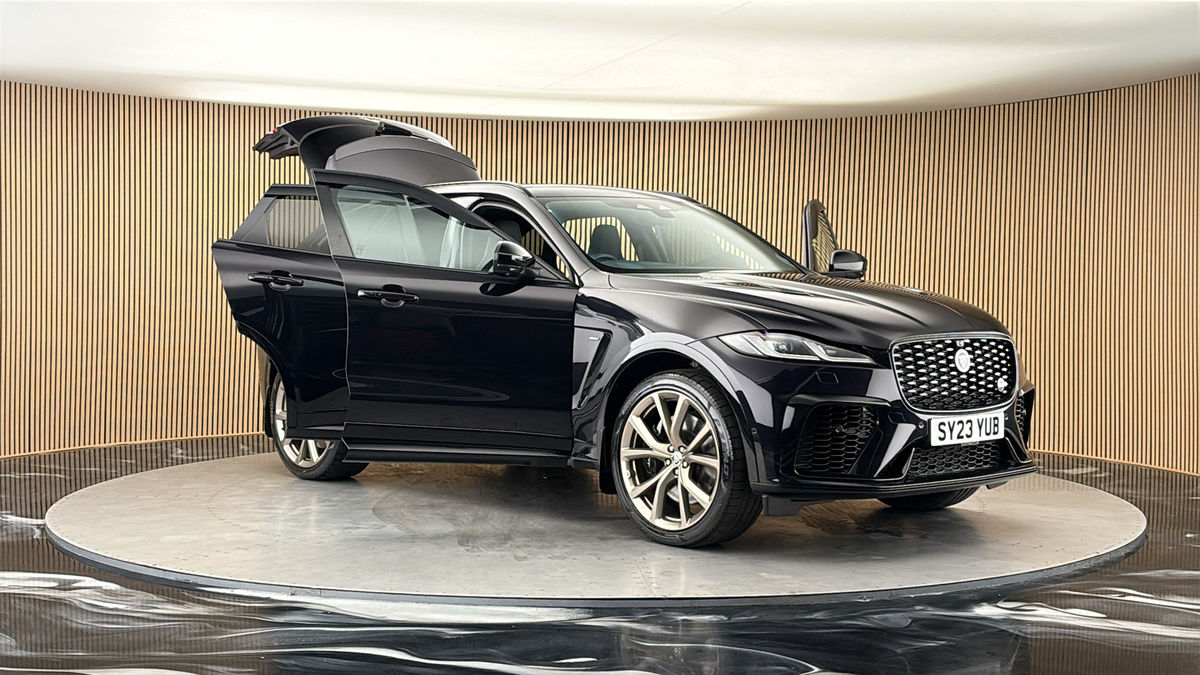 More views of Jaguar F-PACE