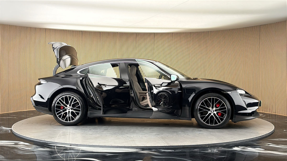 More views of Porsche Taycan