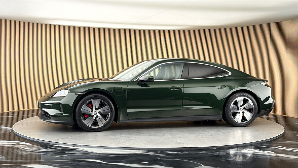 More views of Porsche Taycan