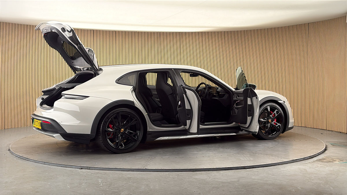 More views of Porsche Taycan