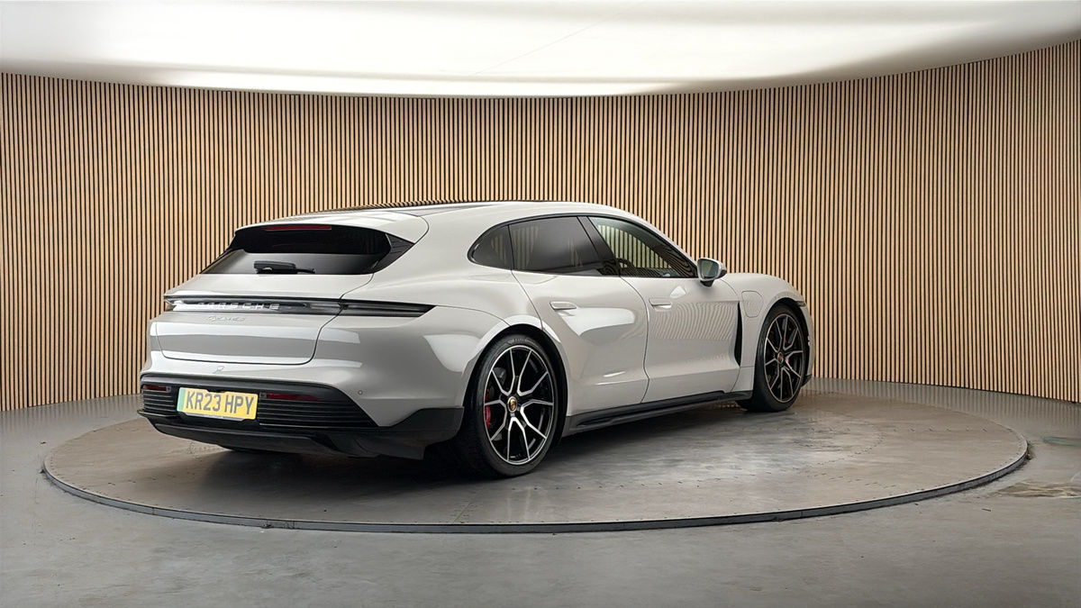 More views of Porsche Taycan